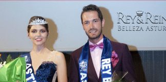 David García y Rocío Hidalgo, coronados Rey y Reina Belleza Asturias 2017